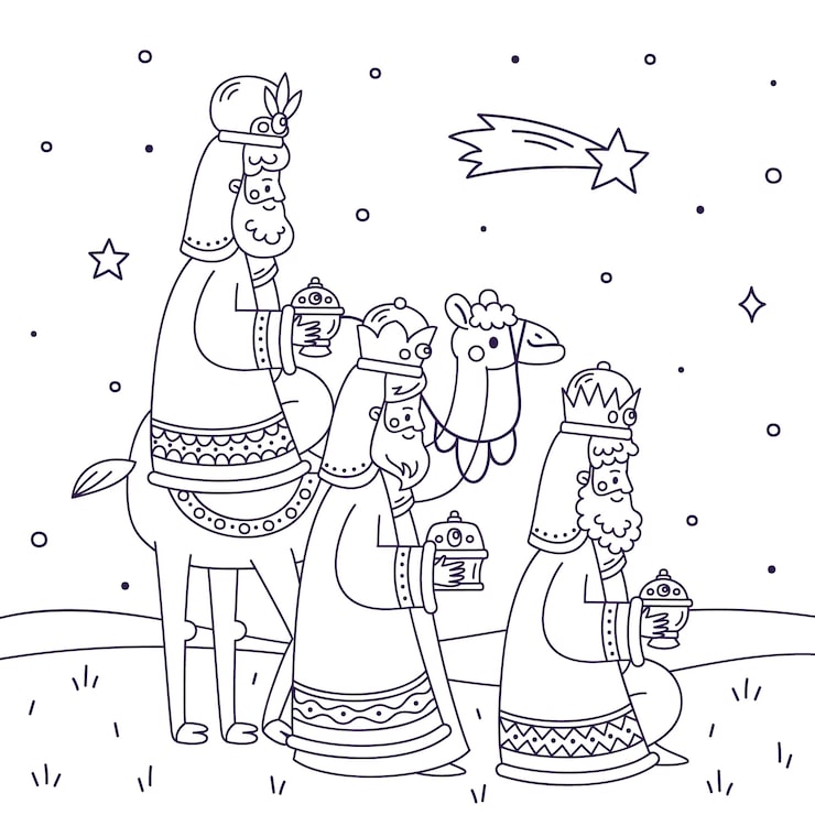 Desenho de Biblicos para imprimir