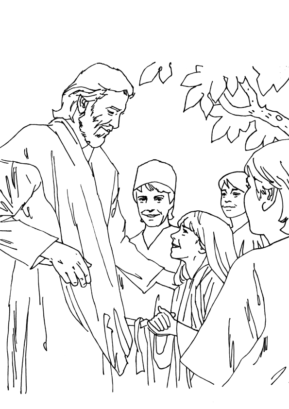 Desenho de Biblicos para imprimir