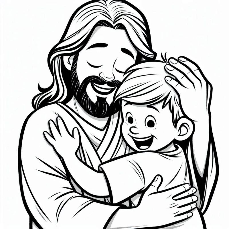 Desenho de Biblicos para imprimir