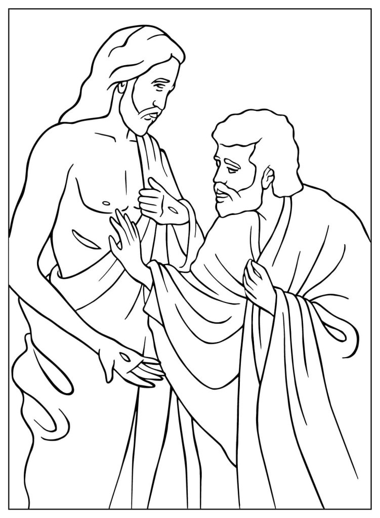 Desenho de Biblicos para imprimir