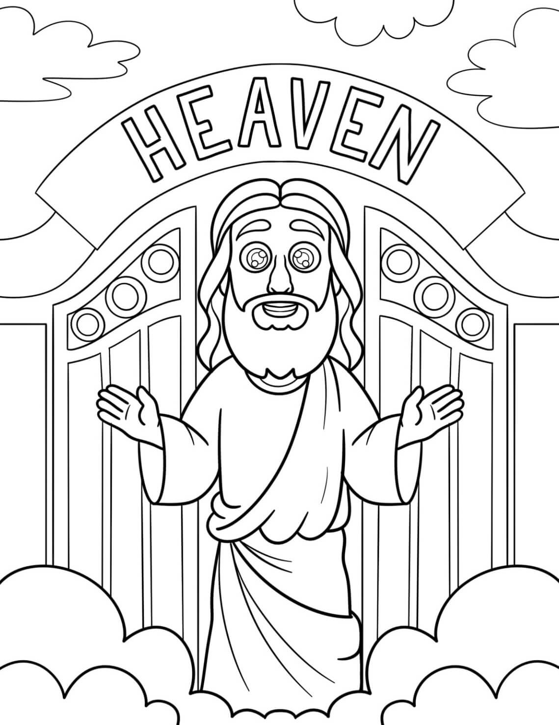 Desenho de Biblicos para imprimir