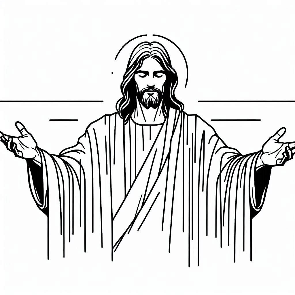Desenho de Biblicos para imprimir