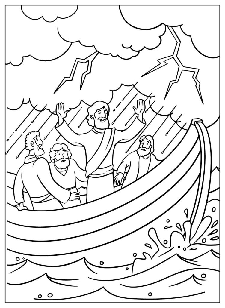 Desenho de Biblicos para imprimir