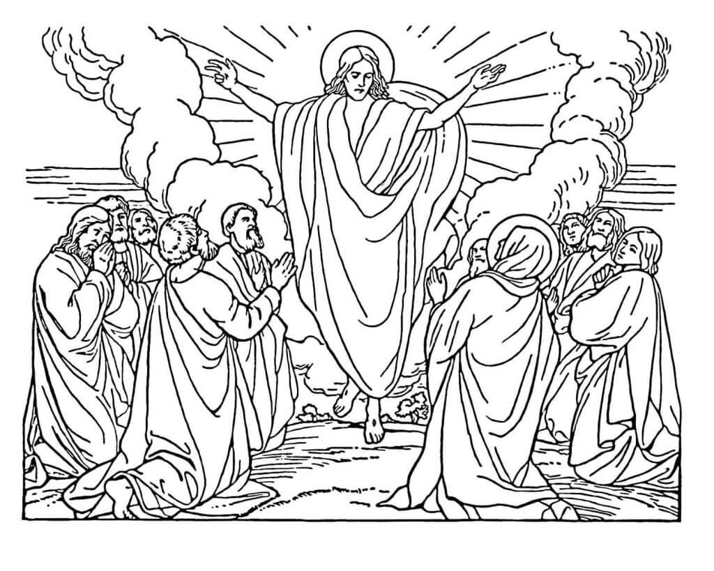 Desenho de Biblicos para imprimir