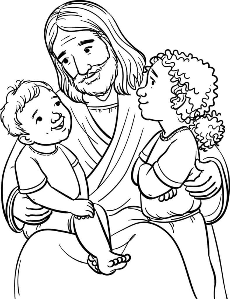 Desenho de Biblicos para imprimir