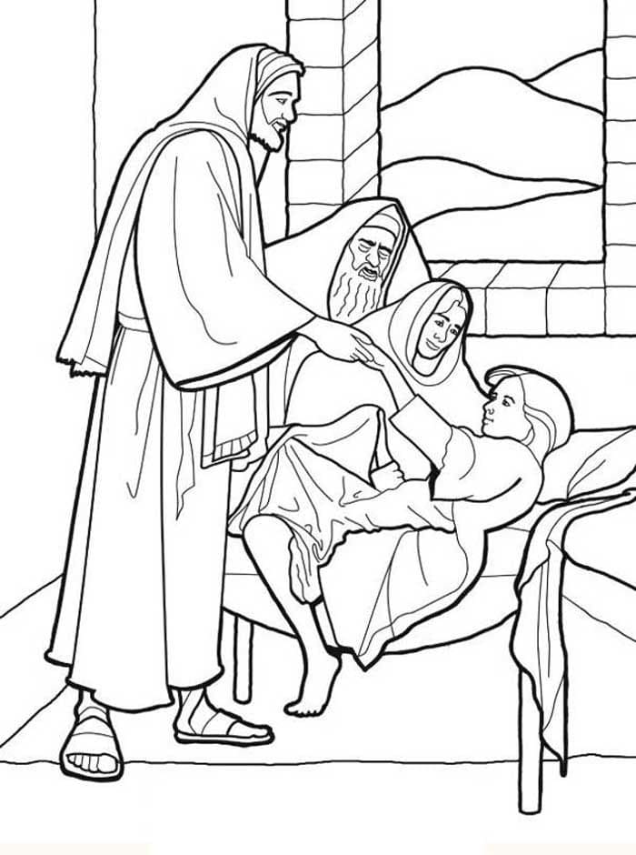 Desenho de Biblicos para imprimir