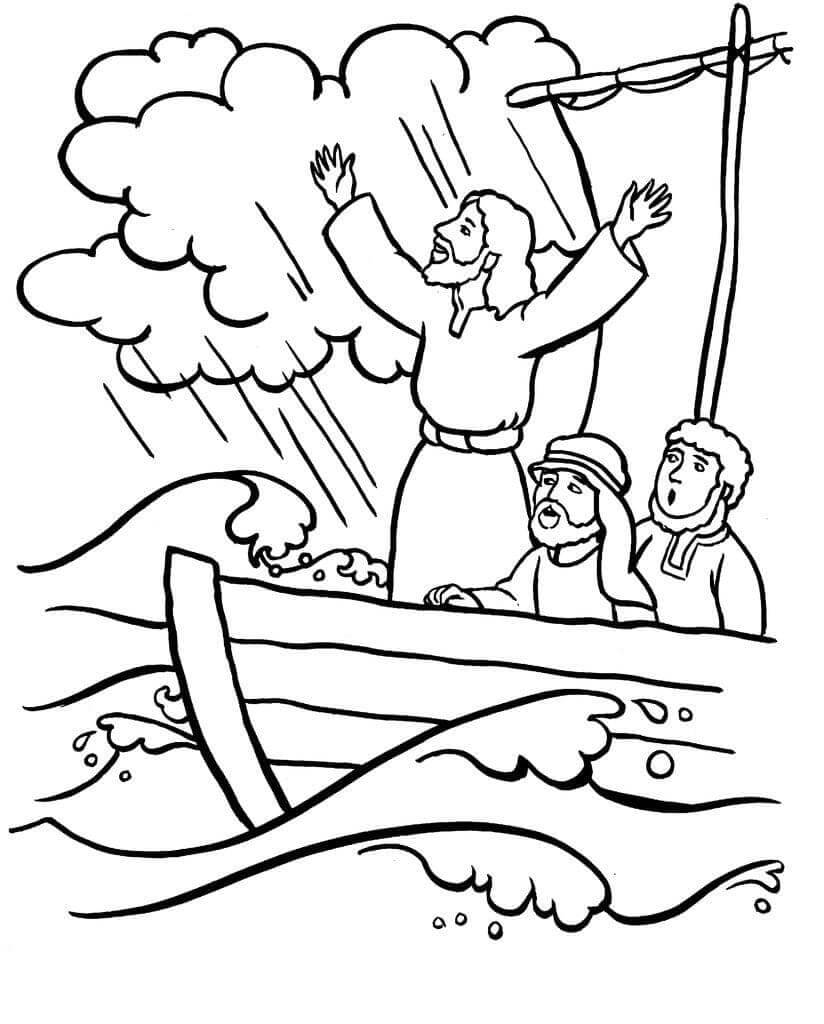 Desenho de Biblicos para imprimir