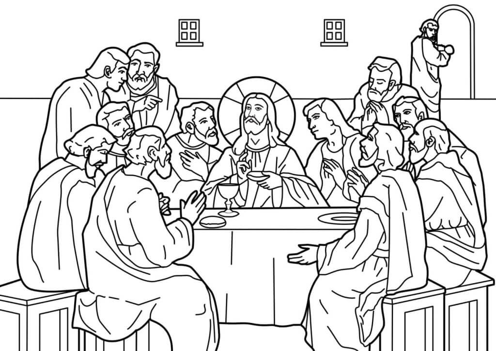 Desenho de Biblicos para imprimir