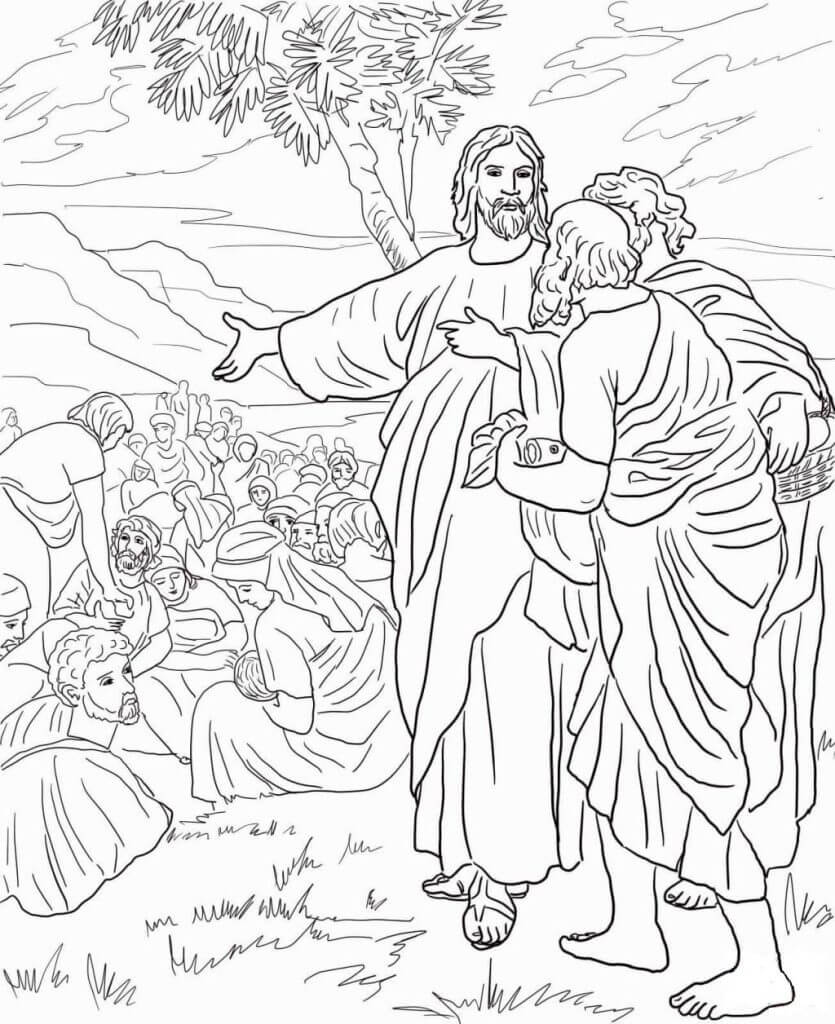 Desenho de Biblicos para imprimir