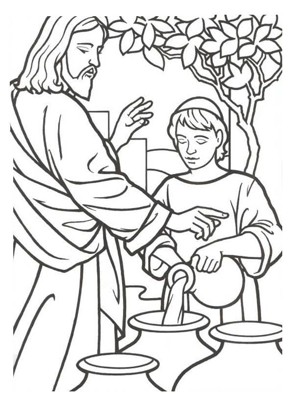 Desenho de Biblicos para imprimir