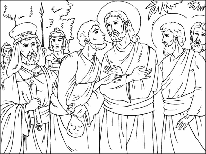Desenho de Biblicos para imprimir