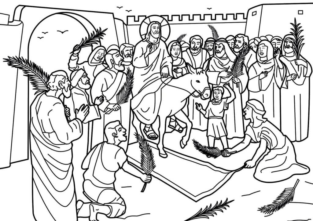 Desenho de Biblicos para imprimir