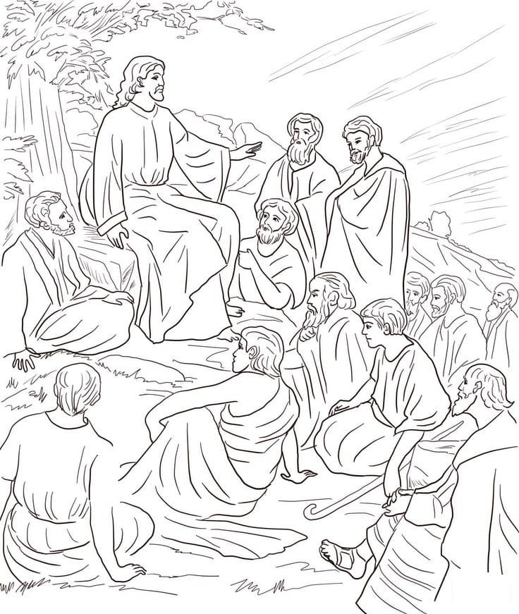 Desenho de Biblicos para imprimir