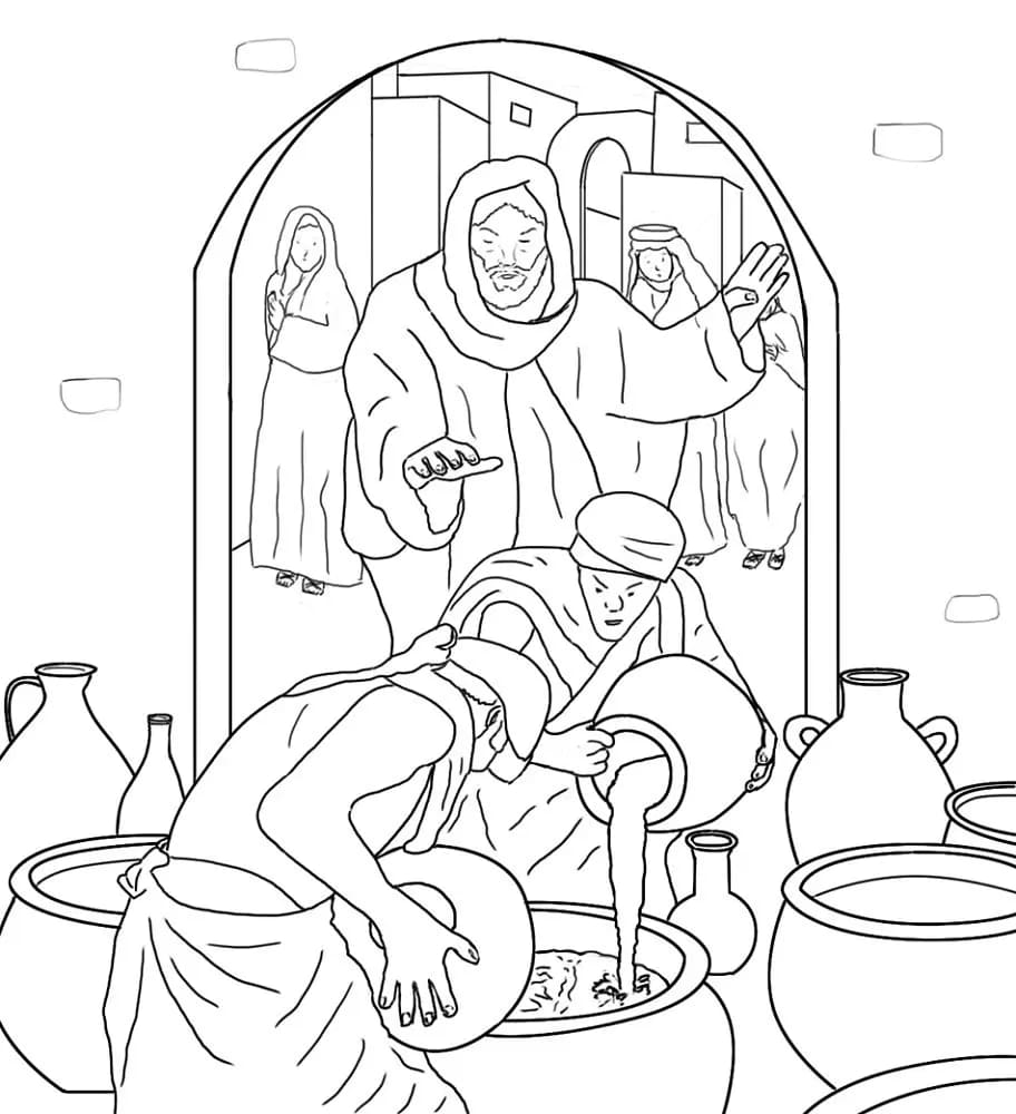 Desenho de Biblicos para imprimir