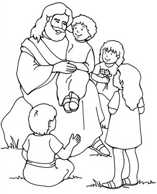 Desenho de Biblicos para imprimir
