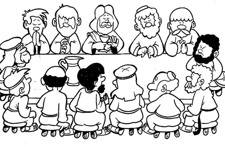 Desenho de Biblicos para imprimir
