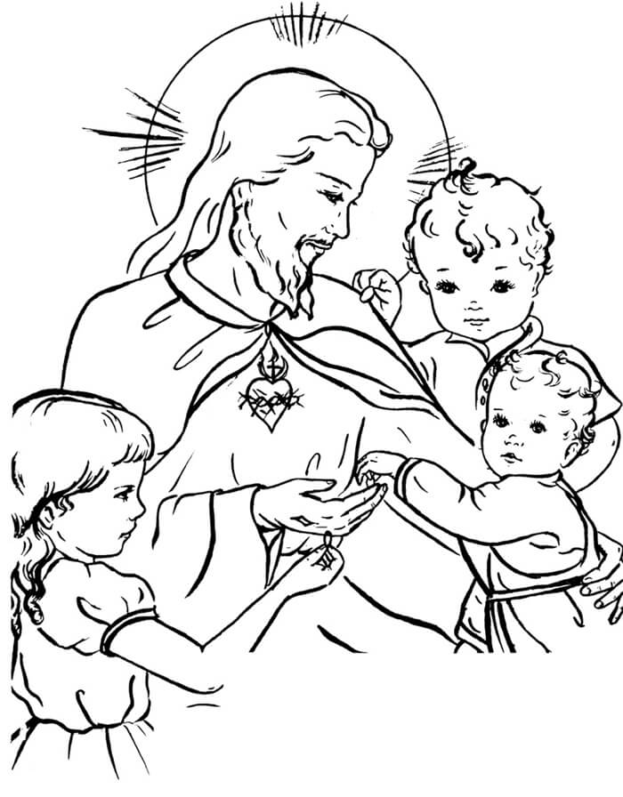 Desenho de Biblicos para imprimir