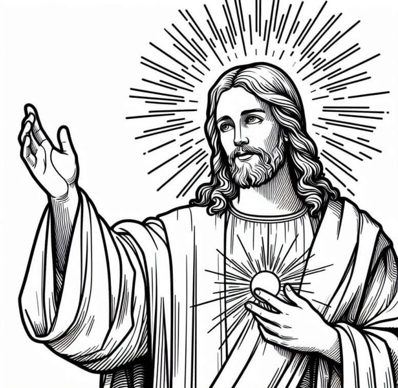 Desenho de Biblicos para imprimir