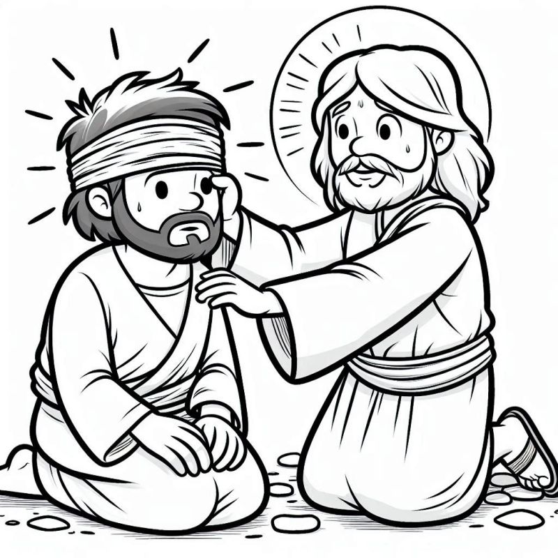 Desenho de Biblicos para imprimir