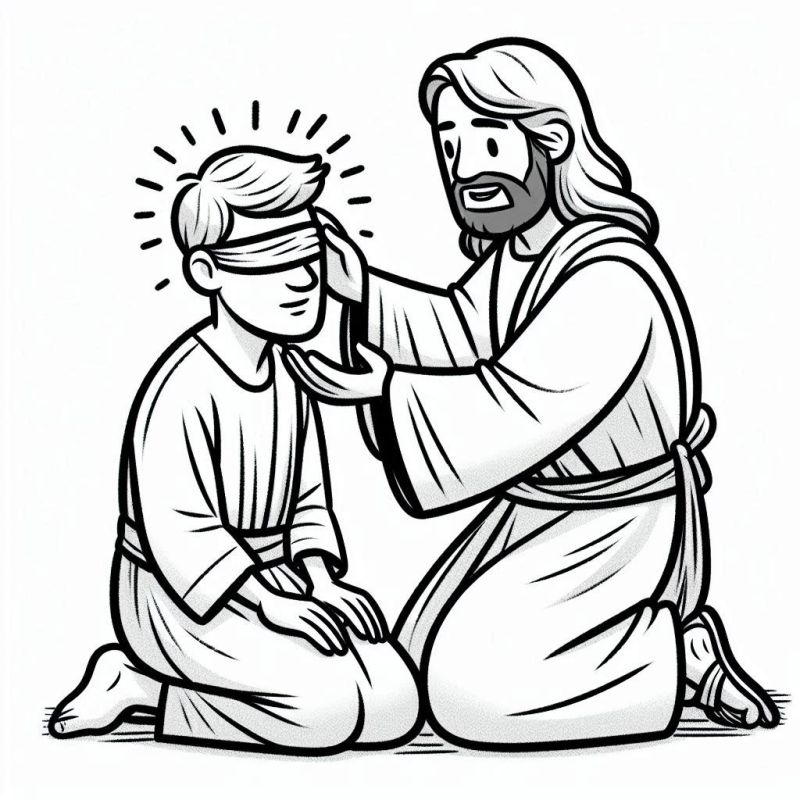 Desenho de Biblicos para imprimir