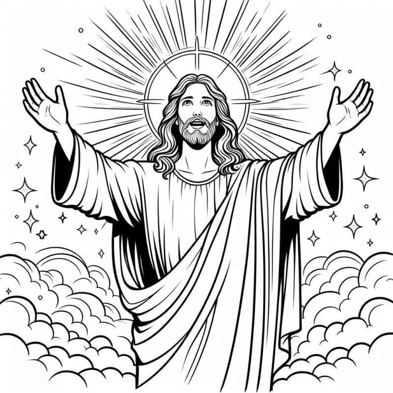 Desenho de Biblicos para imprimir