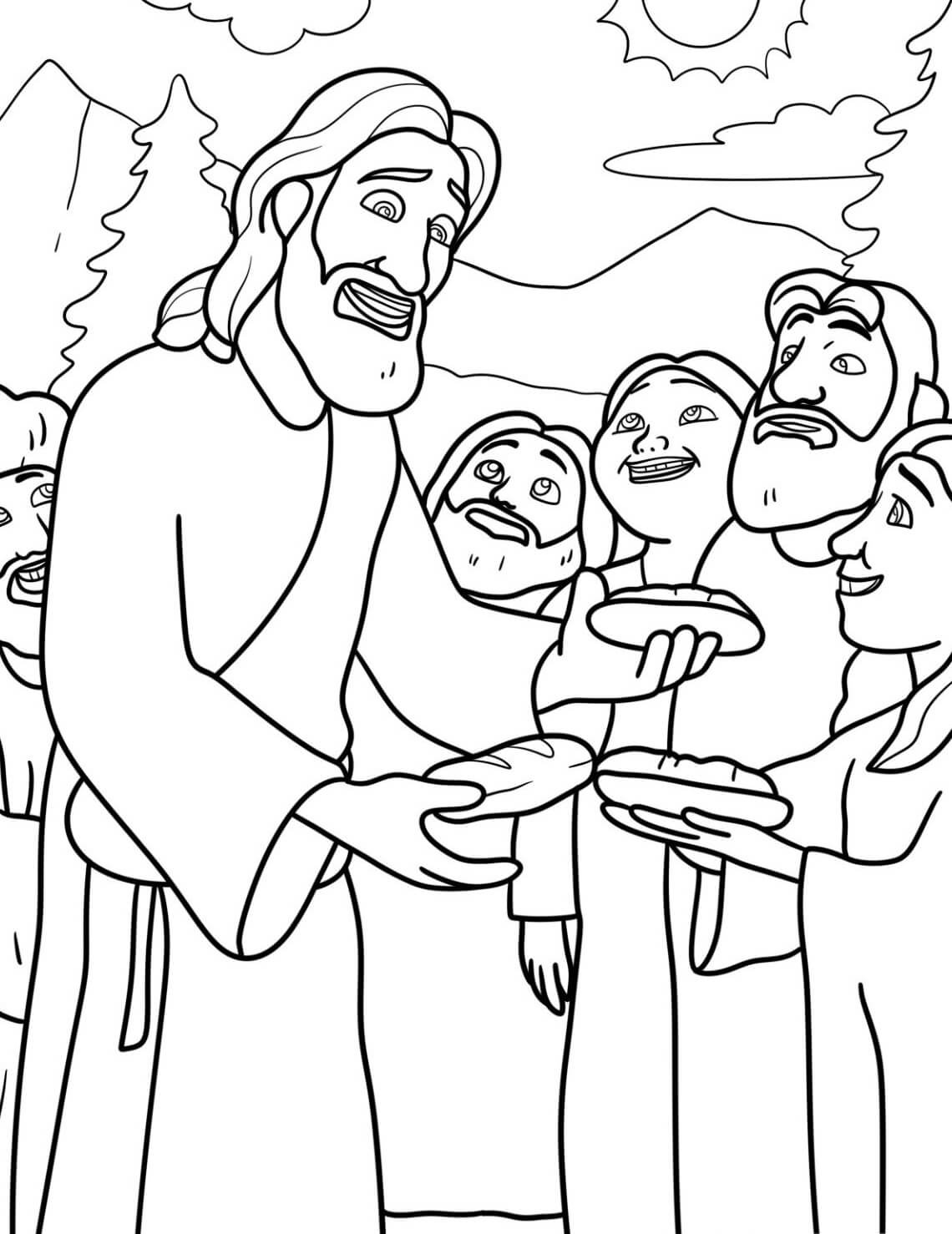 Desenho de Biblicos para imprimir