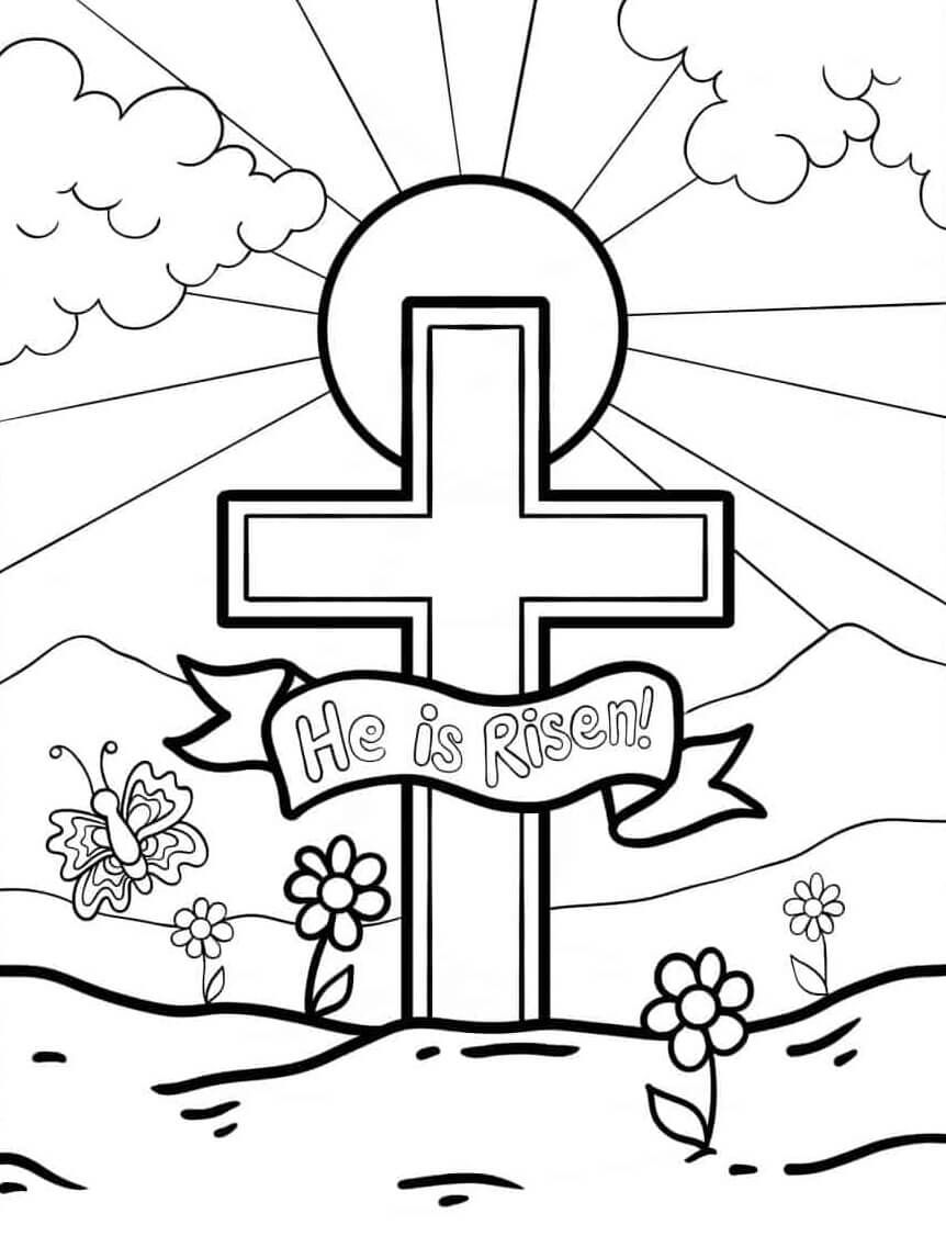 Desenho de Biblicos para imprimir