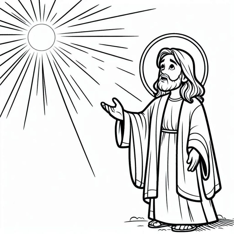 Desenho de Biblicos para imprimir