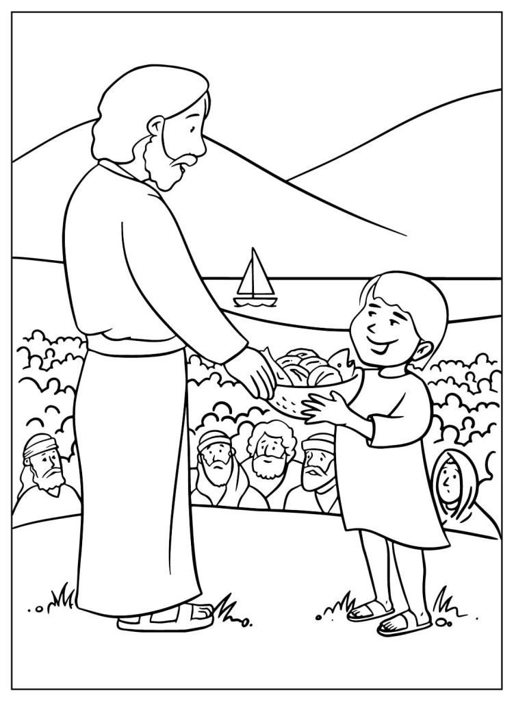 Desenho de Biblicos para imprimir