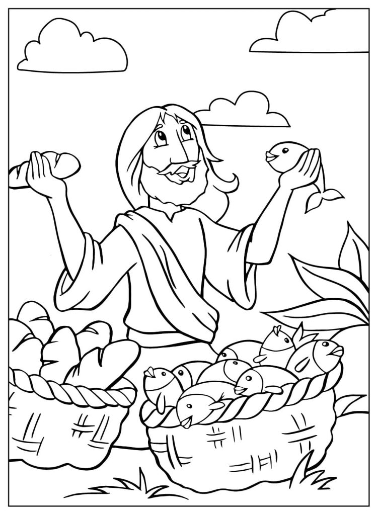 Desenho de Biblicos para imprimir