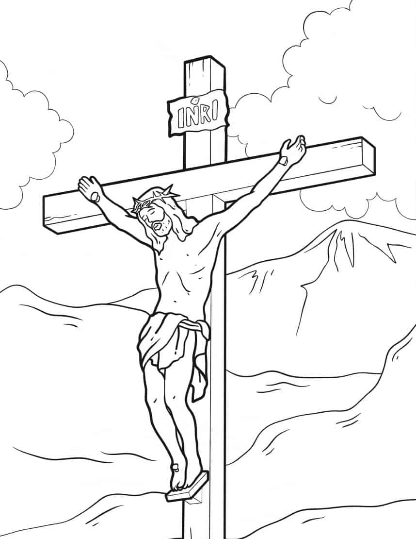 Desenho de Biblicos para imprimir