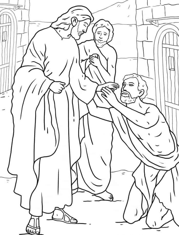 Desenho de Biblicos para imprimir
