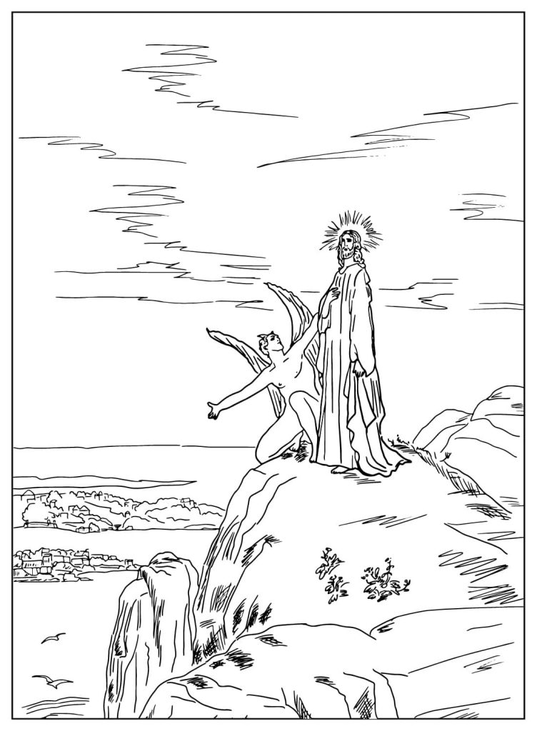 Desenho de Biblicos para imprimir
