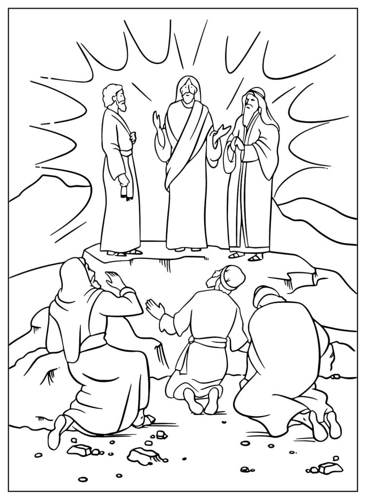 Desenho de Biblicos para imprimir