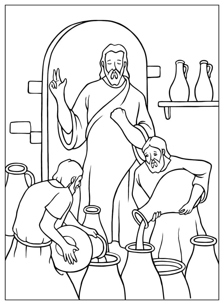 Desenho de Biblicos para imprimir