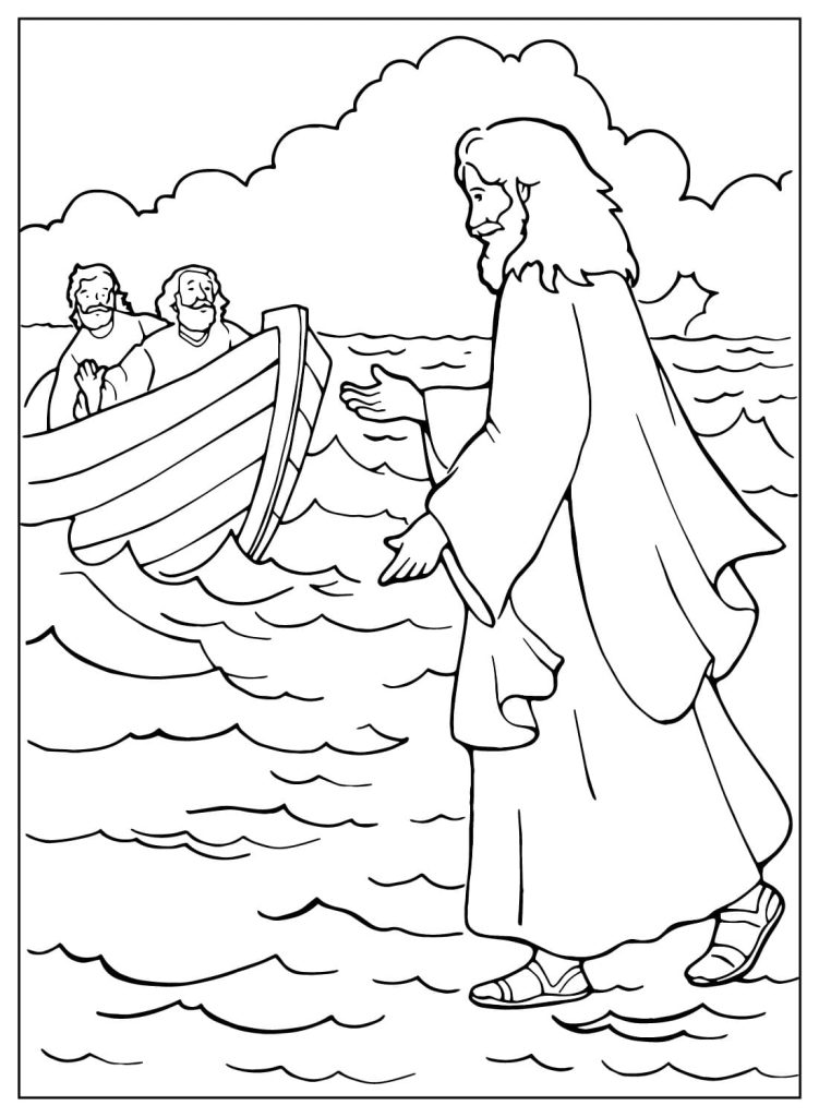 Desenho de Biblicos para imprimir