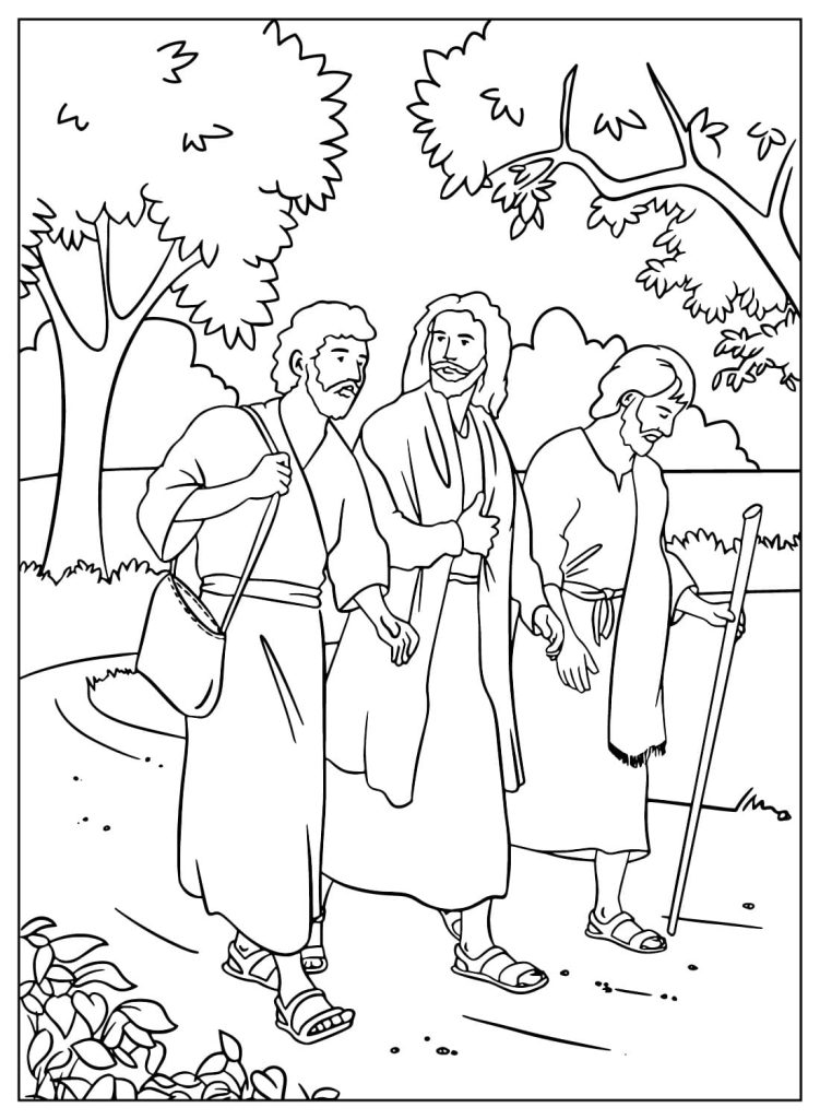 Desenho de Biblicos para imprimir