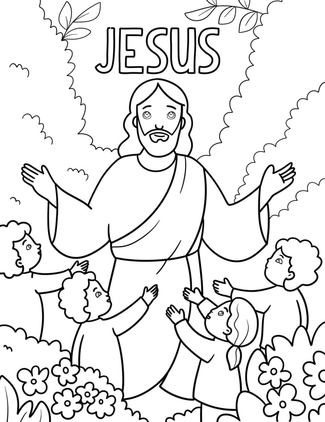 Desenho de Biblicos para imprimir