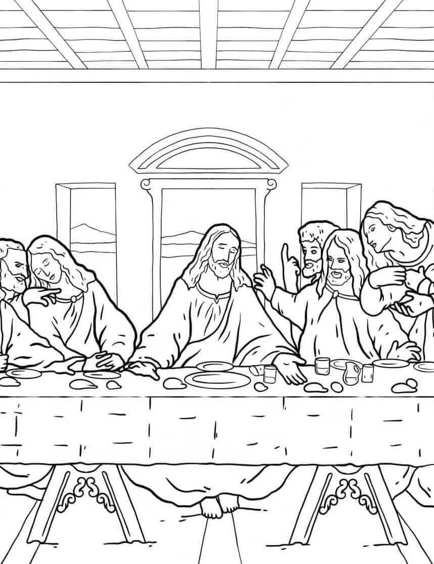 Desenho de Biblicos para imprimir