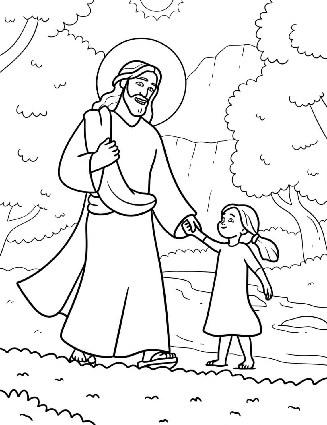 Desenho de Biblicos para imprimir