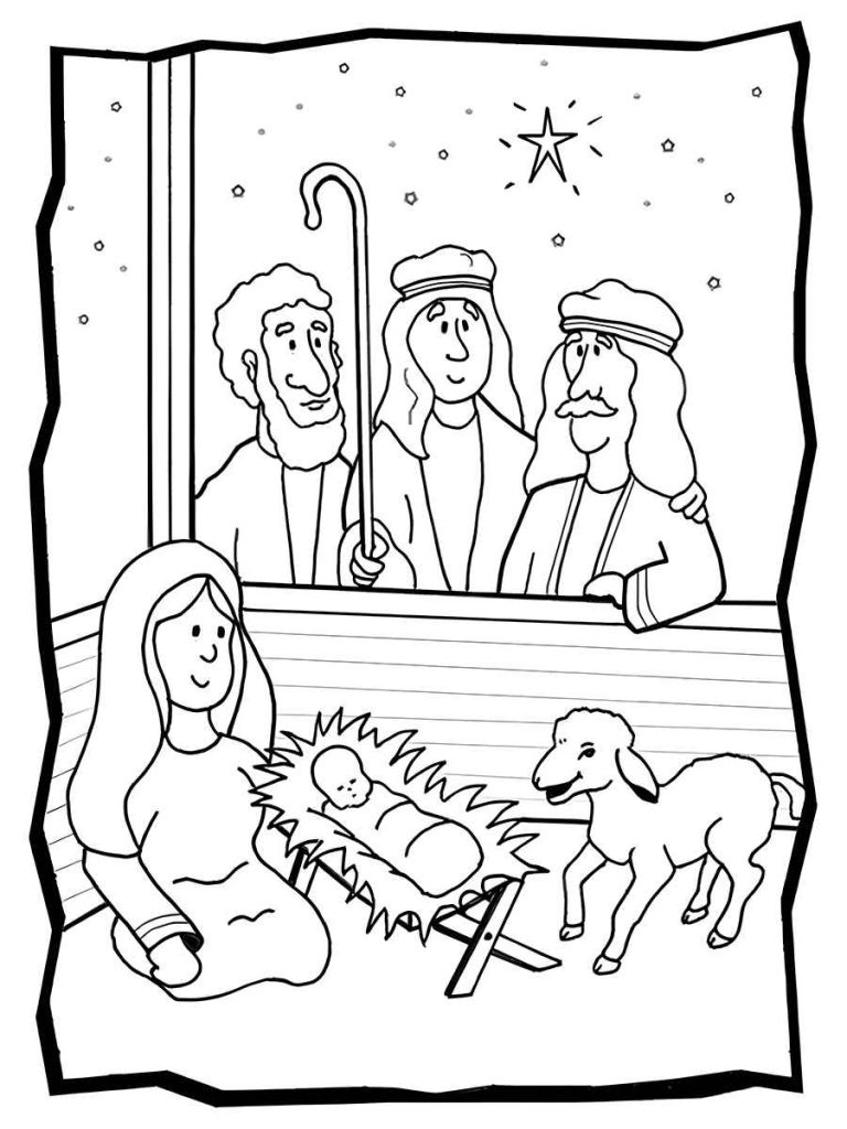 Desenho de Biblicos para imprimir