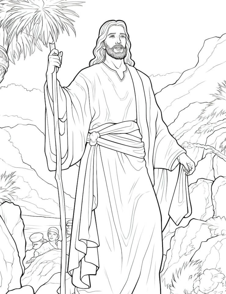 Desenho de Biblicos para imprimir