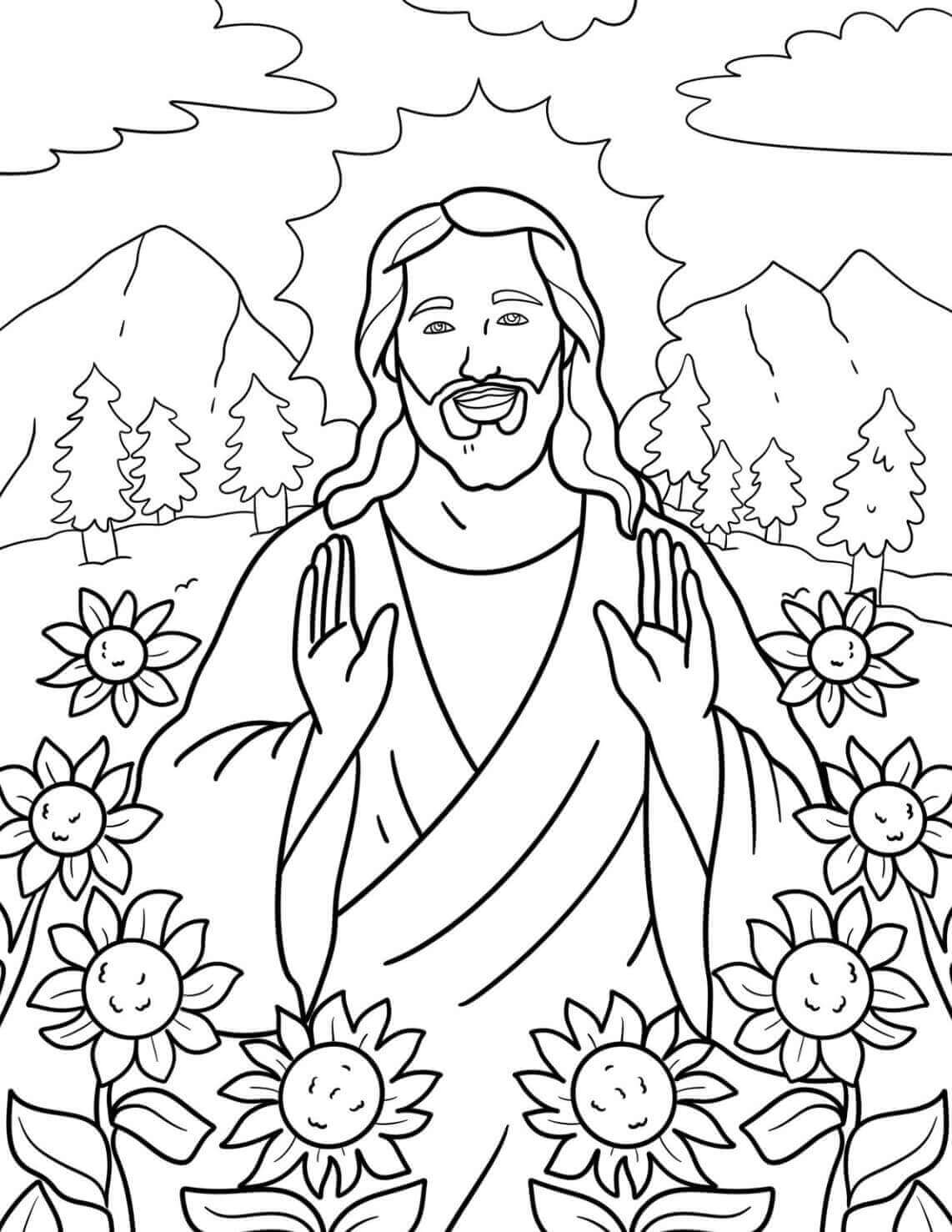 Desenho de Biblicos para imprimir