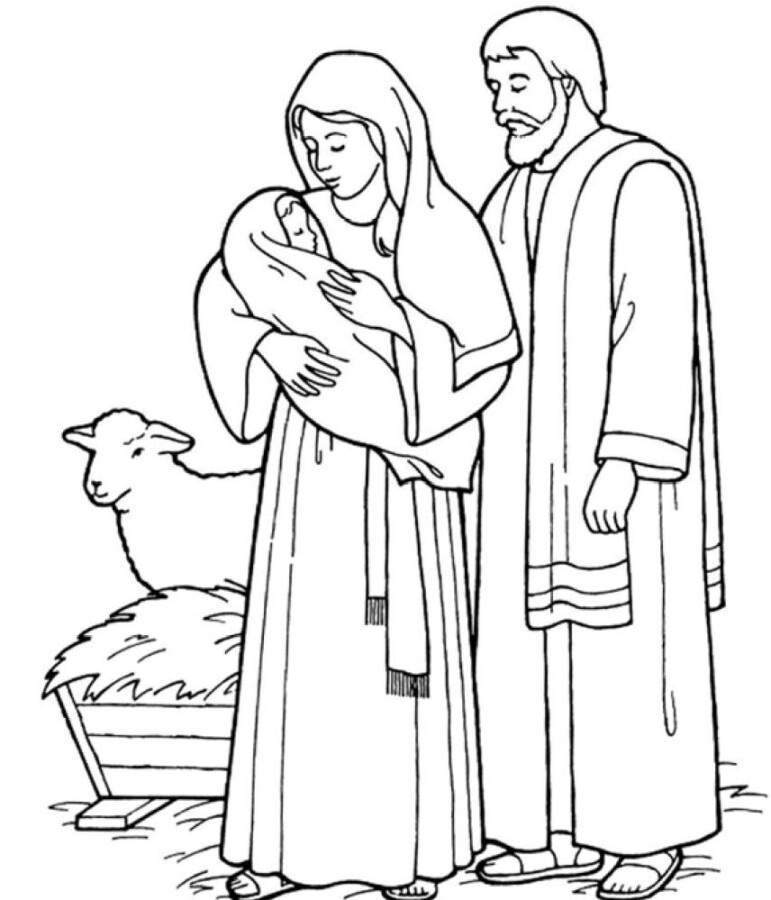 Desenho de Biblicos para imprimir