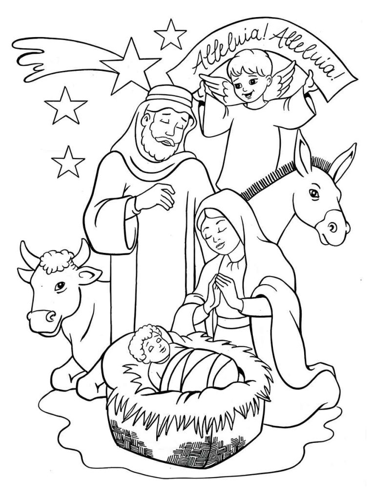 Desenho de Biblicos para imprimir