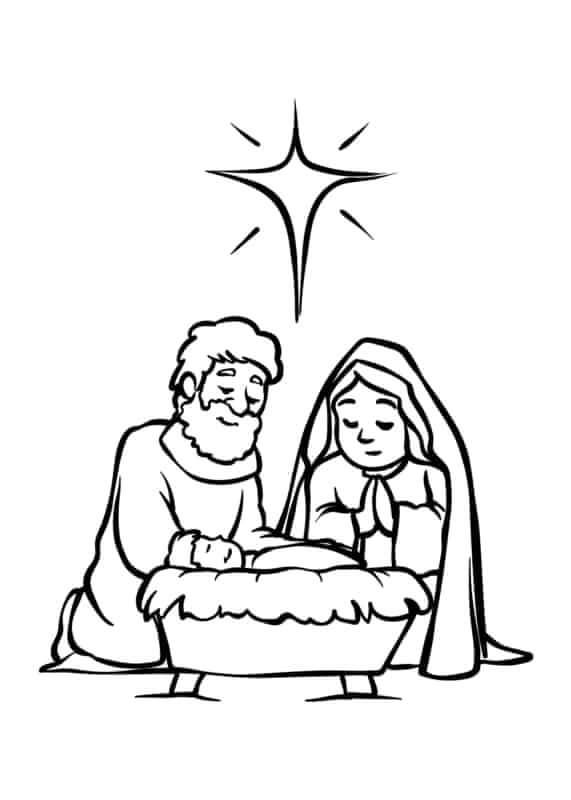 Desenho de Biblicos para imprimir