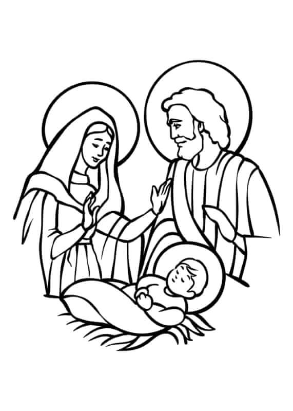 Desenho de Biblicos para imprimir