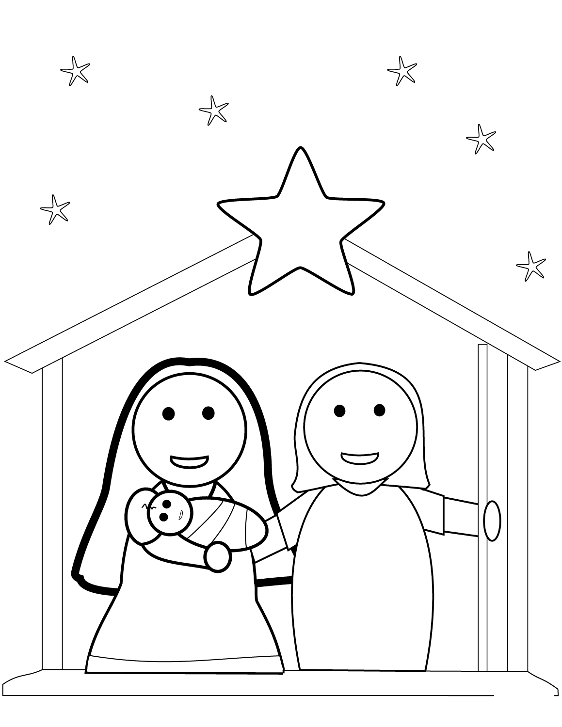 Desenho de Biblicos para imprimir