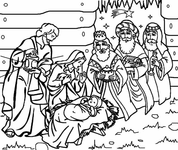 Desenho de Biblicos para imprimir