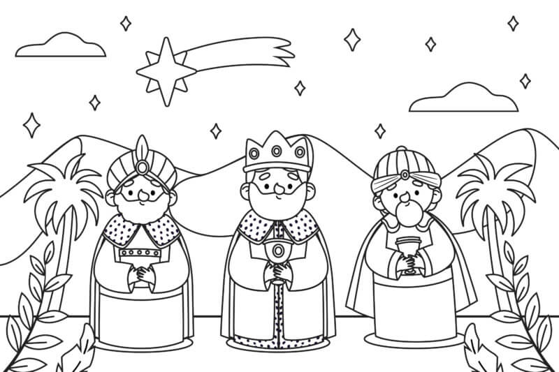 Desenho de Biblicos para imprimir